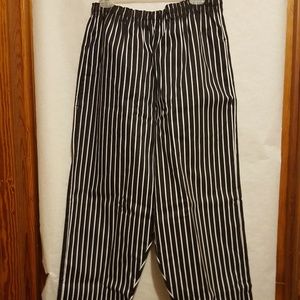 Fame Chef drawstring chef uniform pants.